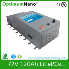 Batería recargable 72V 120ah EV LiFePO4 Batería